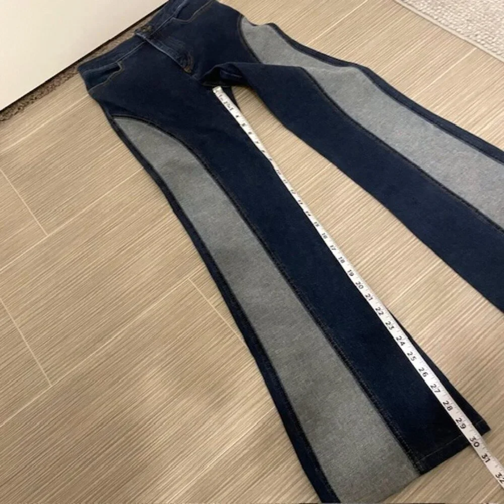 Free People We the Free Flip It and Reverse It Flare Retro Jeans Size 25